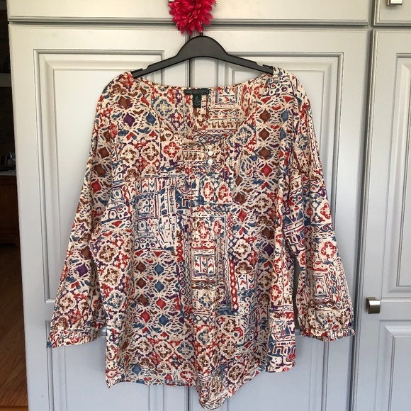 Lauren Ralph Lauren Tops - XL  Lauren Jeans Co. Ralph Lauren Smock Tunic